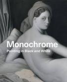 MONOCHROME. PAINTING IN BLACK AND WHITE