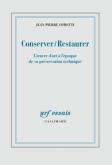 CONSERVER / RESTAURER. L\