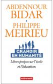 GRANDIR EN HUMANITé. LIBRES PROPOS SUR L\
