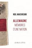 ALLEMAGNE. MéMOIRES D\