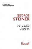 DE LA BIBLE à KAFKA