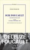 SUR FOUCAULT. I. LES FORMES DU SAVOIR. COURS OCTOBRE - DECEMBRE 1985