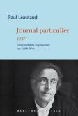 JOURNAL PARTICULIER. 1937