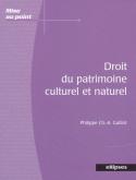 DROIT DU PATRIMOINE CULTUREL ET NATUREL