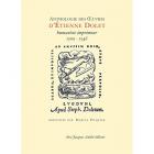 ANTHOLOGIE DES OEUVRES D\
