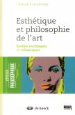ESTHÉTIQUE ET PHILOSOPHIE DE L\