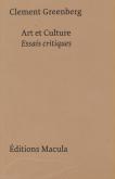 ART ET CULTURE. ESSAIS CRITIQUES