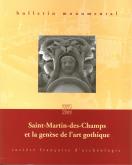 BULLETIN MONUMENTAL 2009 : 167-1 SAINT-MARTIN DES CHAMPS