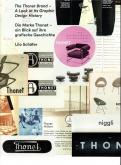 THE THONET BRAND - A LOOK AT ITS GRAPHIC DESIGN HISTORY - DIE MARKE THONET - EIN BLICK AUF IHRE GRAF