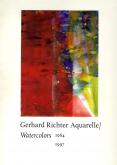 Gerhard Richter Aquarelle / Watercolours 1964-1997.