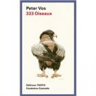 333 OISEAUX. PETER VOS