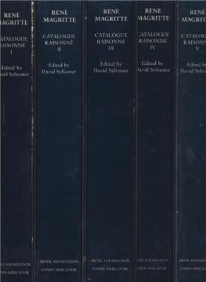 renE-magritte-catalogue-raisonnE-5-volumes-