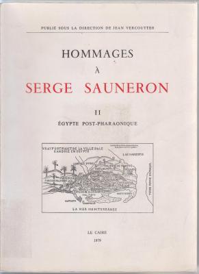 hommages-À-serge-sauneron-tome-2-Egypte-post-pharaonique-