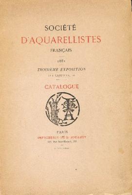 sociEtE-d-aquarellistes-franÇais-1881-catalogue-de-la-troisiEme-exposition-