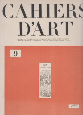 cahiers-d-art-9-1928-troisiEme-annEe