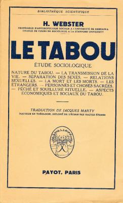 le-tabou-etude-sociologique