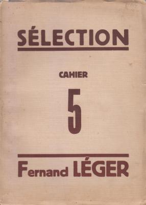 sElection-chronique-de-la-vie-artistique-cahier-5-fernand-lEger-1929