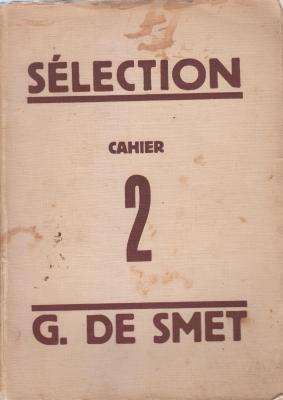 sElection-chronique-de-la-vie-artistique-cahier-2-g-de-smet-