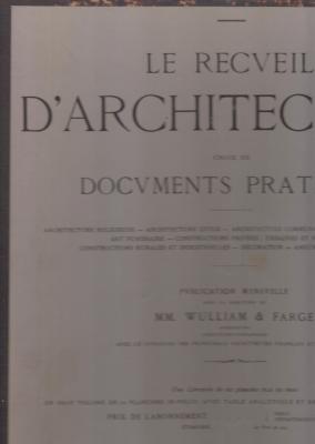 le-recueil-d-architecture-choix-de-documents-pratiques