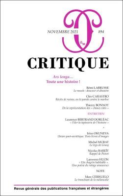 critique-894-ars-longa-toute-une-histoire-!-vol894
