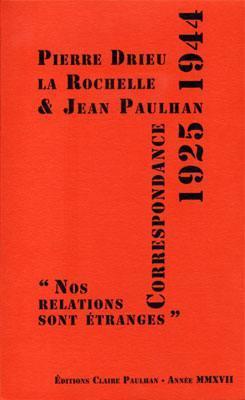 correspondance-1925-1944-nos-relations-sont-etranges-