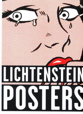 lichtenstein-posters-hardback-anglais-allemand